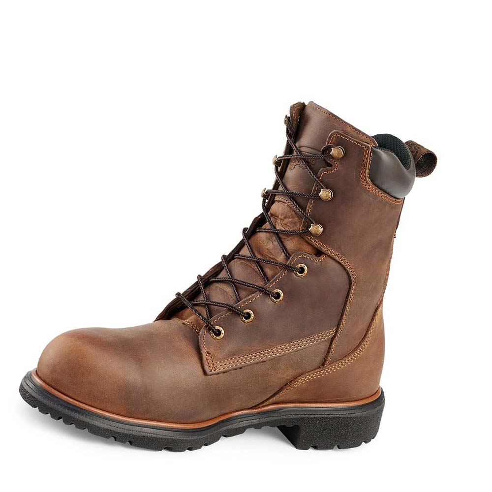 Red Wing DynaForce® 8-inch Men's Safety Boots Brown | ZA 296EBC